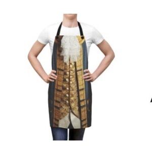 Ruffles and Gold design Apron